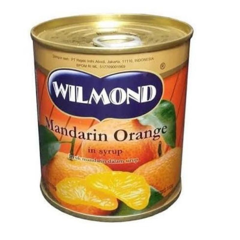 Wilmond Mandarin Orange Jeruk 312 gr / Jeruk Mandarin sirup / Syrup
