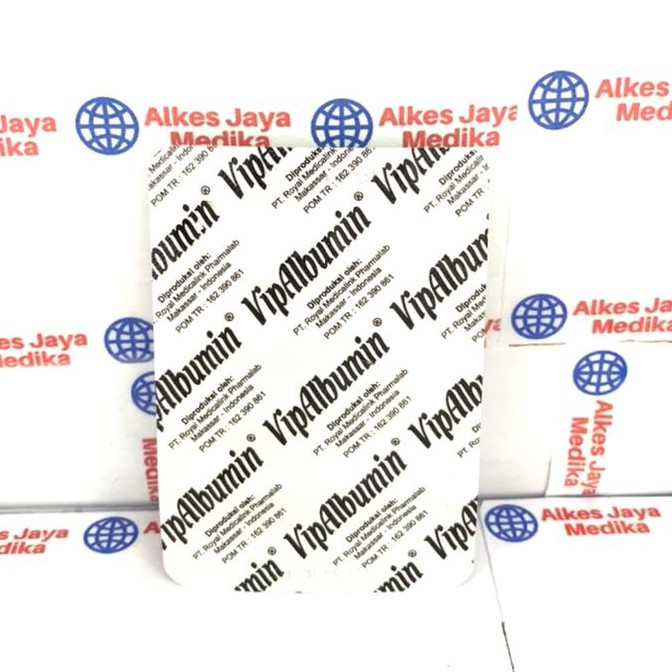 VIP ALBUMIN isi 10 kapsul - mempercepat penyembuhan luka