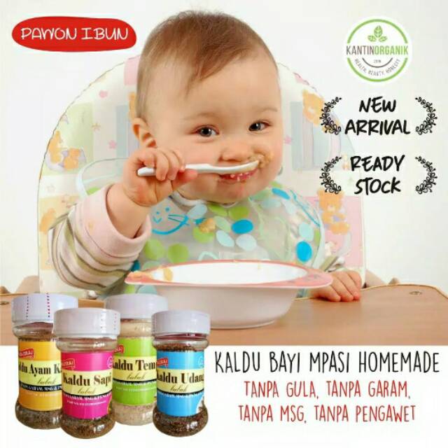 (PROMO)BestSeller Kaldu Mpasi Bayi Sehat NON MSG Pawon