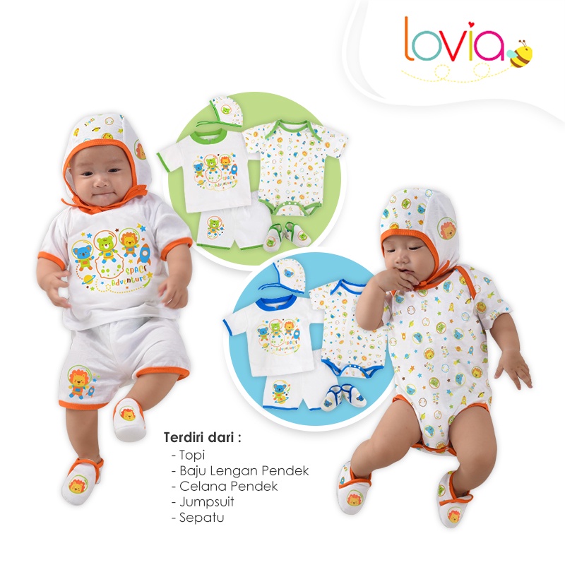 Kiddy Baju Set Bayi / Setelan Bayi Lengkap / Kado Lahiran Komplit / Baju Koko / Baju Lebaran