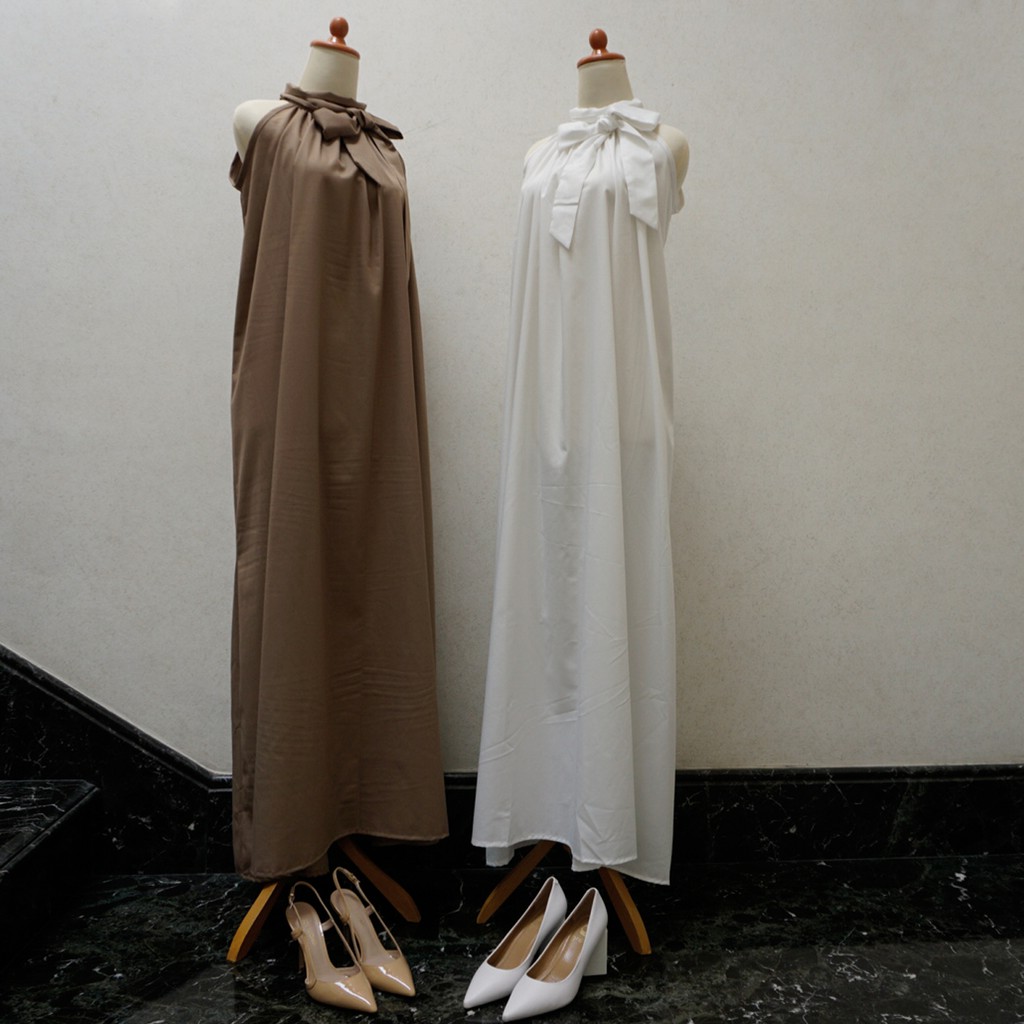 et dier Kelly Long Dress [Summer dress - Panjang - Hijab - Pita - Tali - Ikat - Maxi-Baju Wanita]