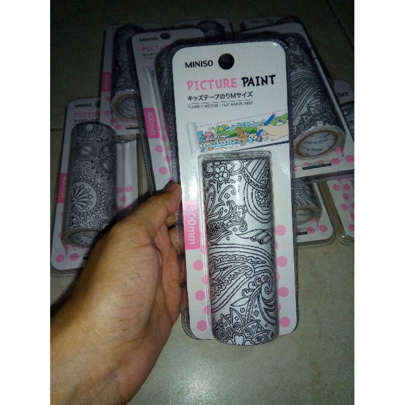 

Lembar mewarnai Picture Paint Miniso 400mm