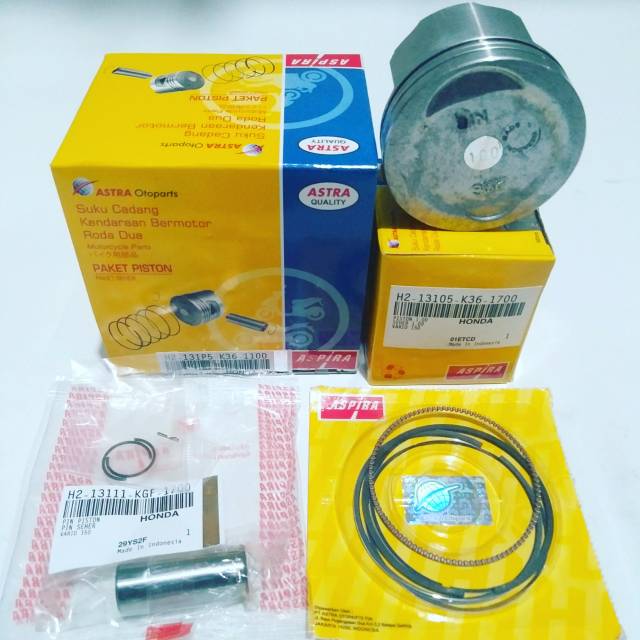 PISTON KIT VARIO 150 FI STD ASPIRA BARANG BERKUALITAS