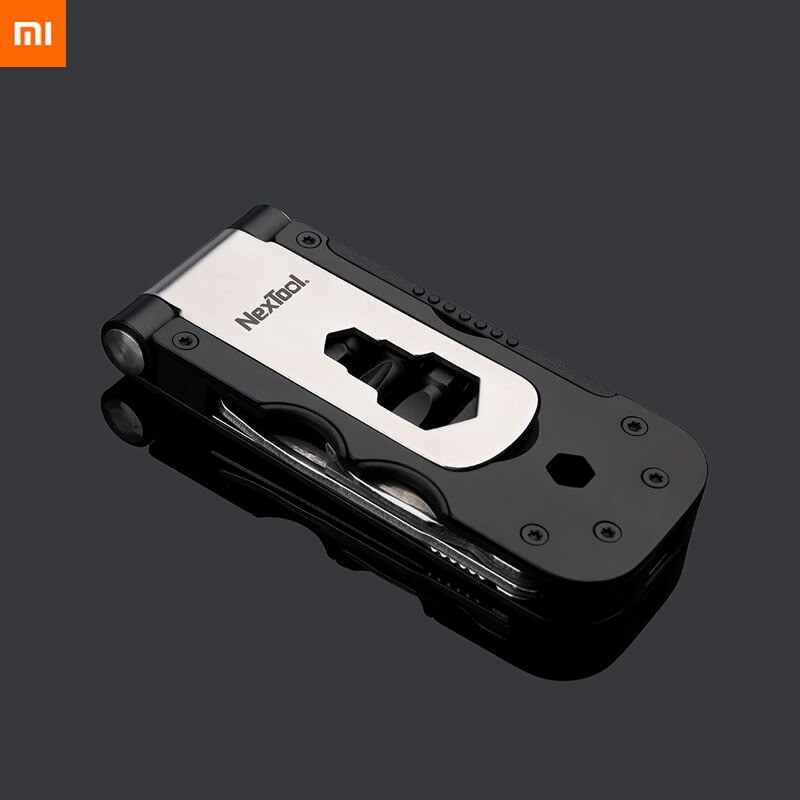 Xiaomi NexTool Set Perlengkapan Reparasi Sepeda Repair Tool Magnetic Sleeve - KT5557 - Black