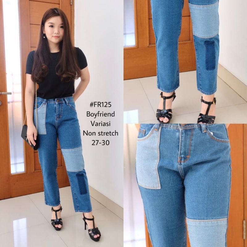 Boyfriend Jeans Variasi / Boyfriend Jeans Wanita