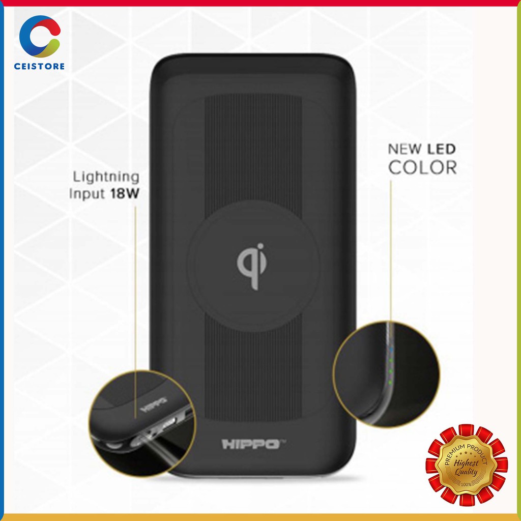 HIPPO OTHELLO 3, 10.000 mAh Gen 2 POWER BANK