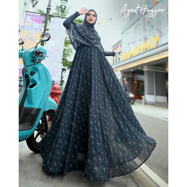 gamis monogram syar'i by Agoes Hanggono