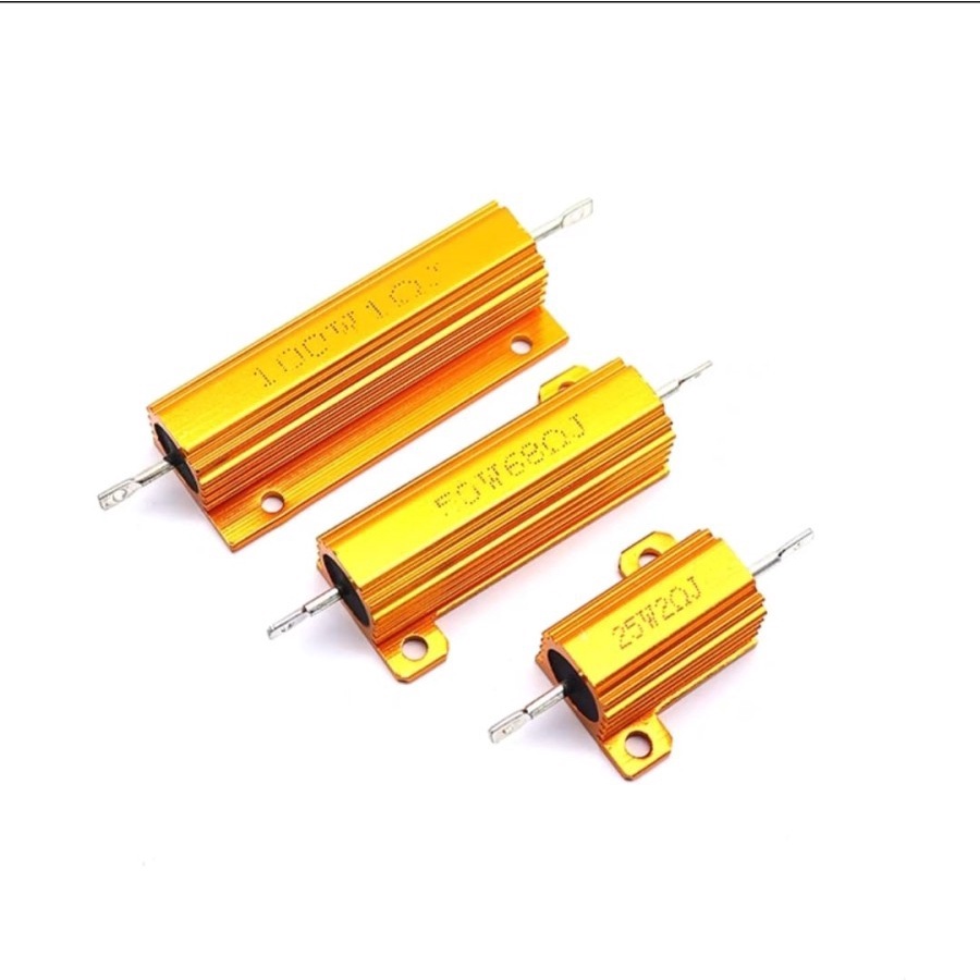 Wirewound Resistor Electronic Aluminium 100W (2R s/d 15R )