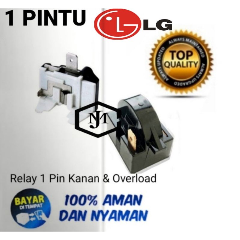 [BISA COD] Relay Overload Kulkas 1 Pintu LG