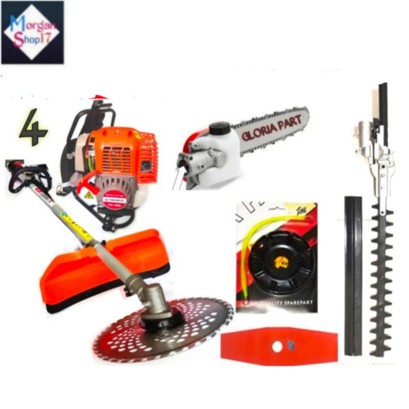 MESIN POTONG RUMPUT 4TAK model seperti HONDA