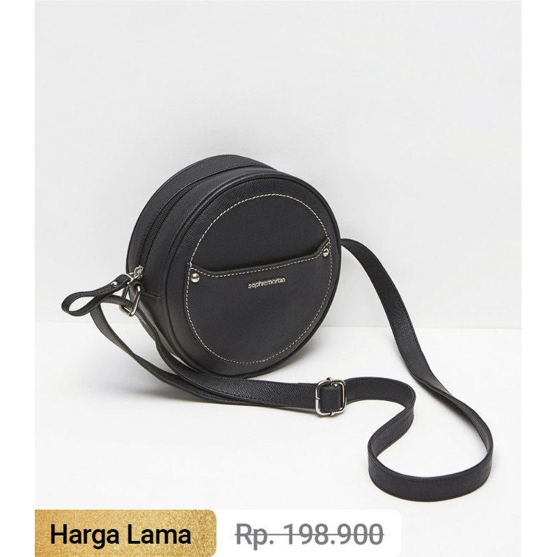 TAS SELEMPANG WANITA CLARYSA BLACK SOPHIE MARTIN PARIS TERBARU 2020 PROMO