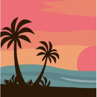 

Produk Terbaru Diy Painting Paint By Numbers Canvas Lukis Beachside 20*20 Cm Framed