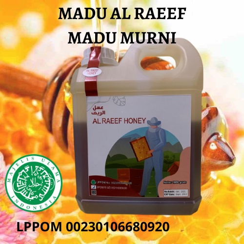 Madu Raeef 1 kg Madu Murni untuk semua usia