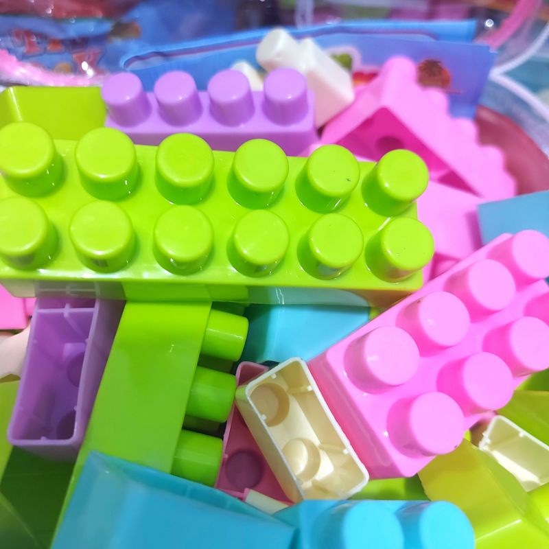 mainan block susun edukatif / mainan anak / Balok susun / Block kreatif