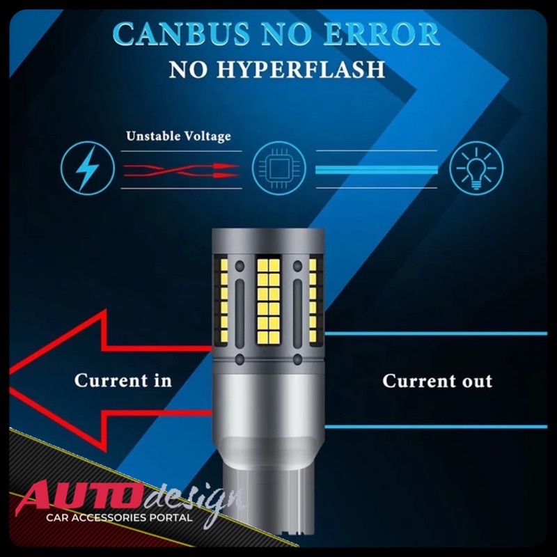 Lampu Led Mobil T20 7440 1156 BAU15S - 84 Mata Chip 2016 Alumunium No Hyperflash