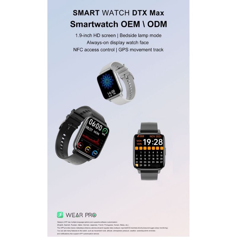 DT NO 1 DTX MAX SMARTWATCH ALWAYS ON DISPLAY ORIGINAL