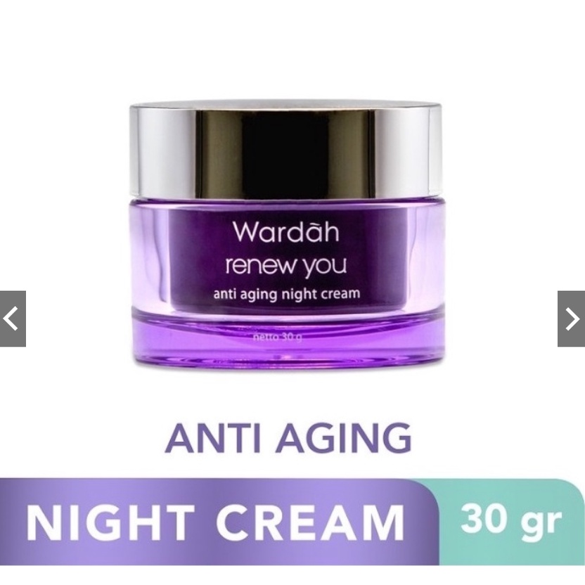 Wardah Renew You Paket   A (5 ITEM - D/N 30 - F/W - SERUM - TREATMENT 100 )