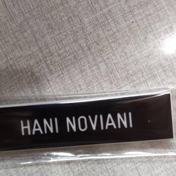 

Aa1A9--Nametag ukir magnet / pin nama / Nama dada ukir / Papan nama dada bhayangkari