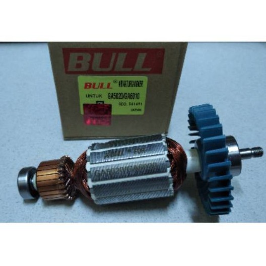 ARMATURE / ANGKER BULL GA5020/GA6020 - FOR GERINDA MAKITA 6"