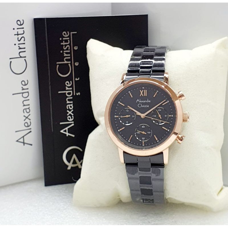 JAM TANGAN ALEXANDRE CHRISTIE 2901 STAINLESS ORIGINAL