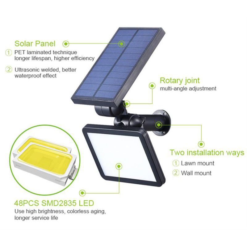 LAMPU TAMAN LED - TENAGA MATAHARI