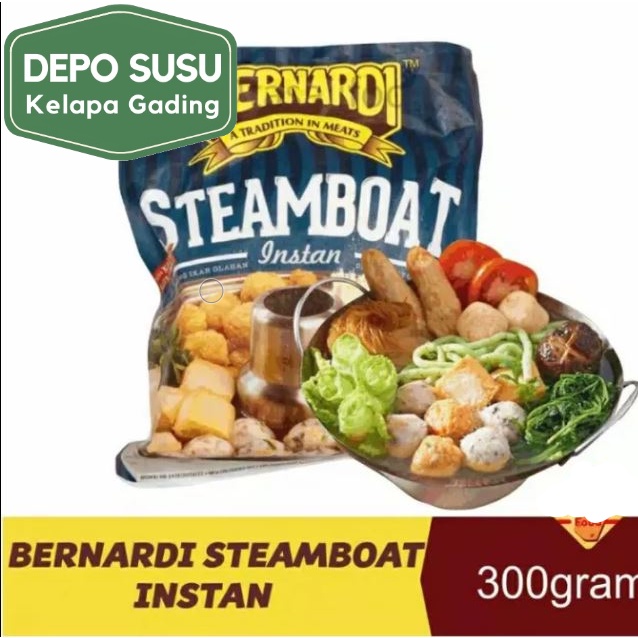 Bernardi Frozen Food Sosis Bakso Beef Burger Chicken Spicy Wing Horeca Pack 500gr / 1Kg Benardi Bernadi