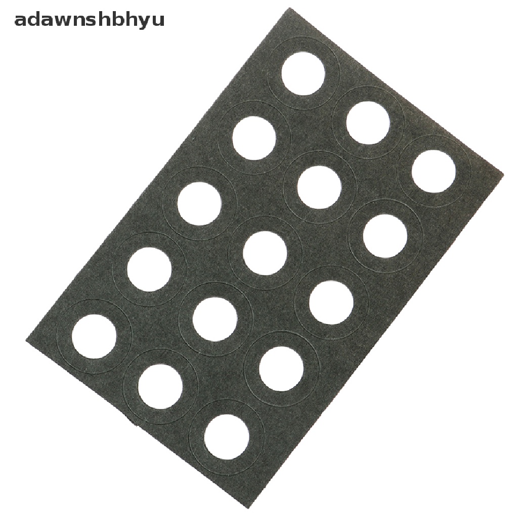 Adawnshbhyu 100pcs 18650sekat Baterai Insulation Ring Perekat Kertas Karton