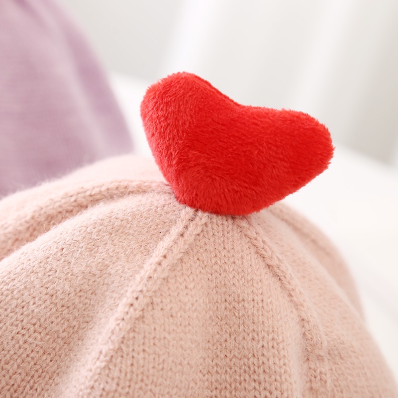 (pimenova) Topi bonnet bayi, topi rajut bayi,Topi Beret Pelukis Gaya Jepang Untuk Anak Perempuan