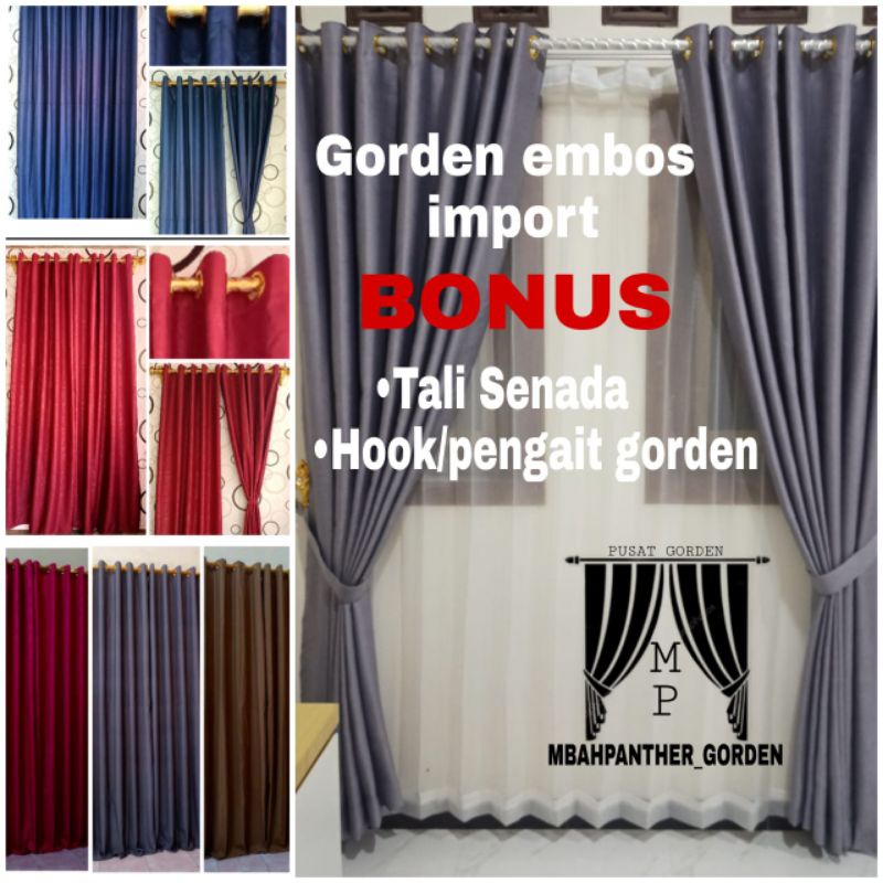Gorden Blackout Import /Gorden Blackout Minimalis /Gorden Minimalis Murah