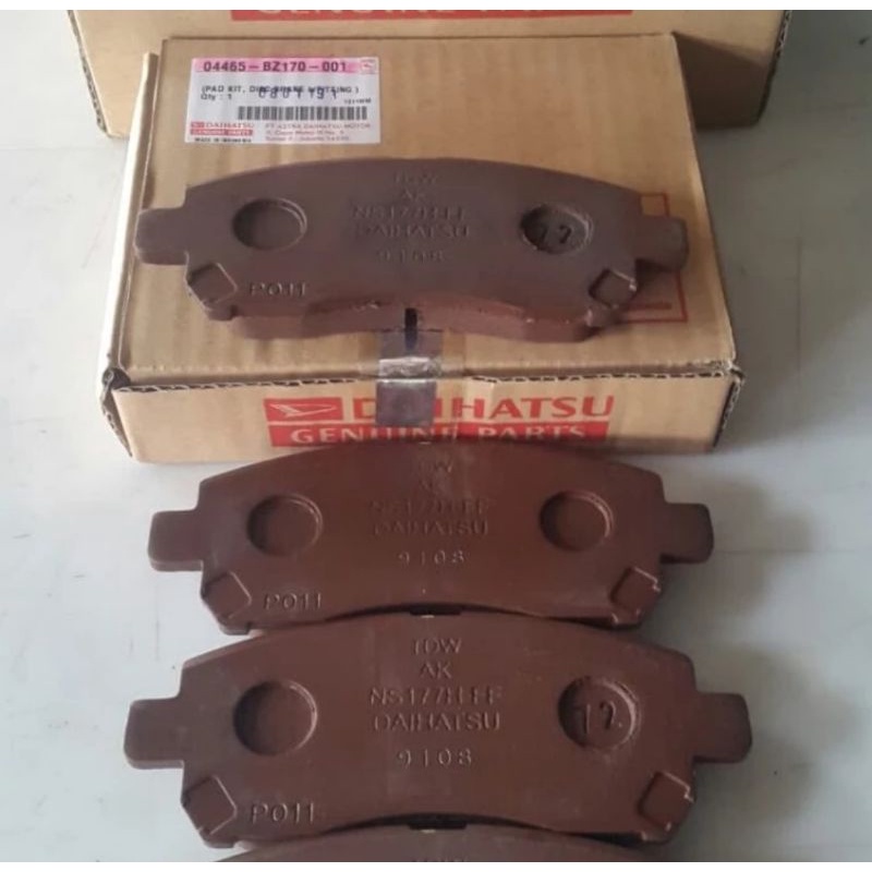Kampas Rem Depan Avanza Xenia Original Bawaan Mobil