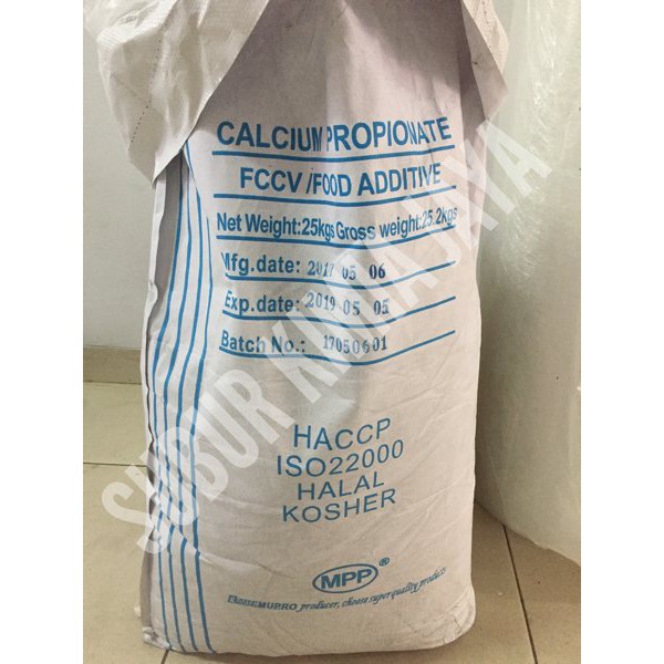 

Terbaru Calcium Propionate Pengawet Roti Bolu1 KG Eksklusif