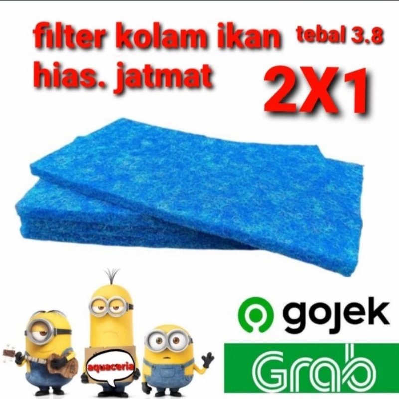 Media filter JAPMAT kolam ikan UK 2x1 Filter JAPMAT premium