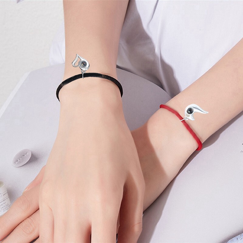 New Fashion Creative Women Bracelet 100 Languages I You Bracelets Love Day Romantic Gifts