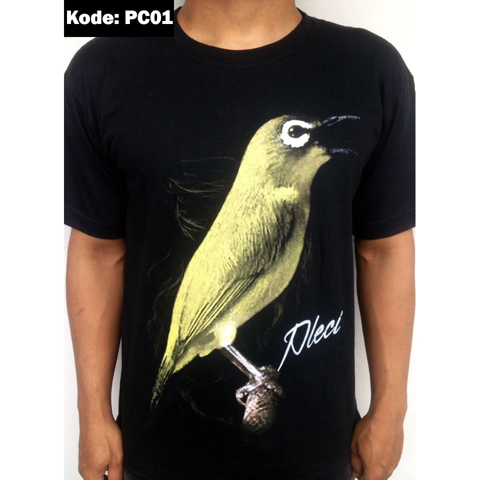 Kaos Burung Pleci Kicau Shopee Indonesia