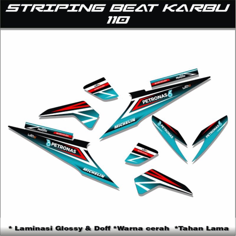 striping petronas beat karbu