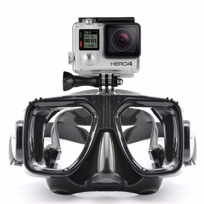 Kacamata Snorkeling Diving Renang Watersport Glasses GoPro Xiaomi Yi