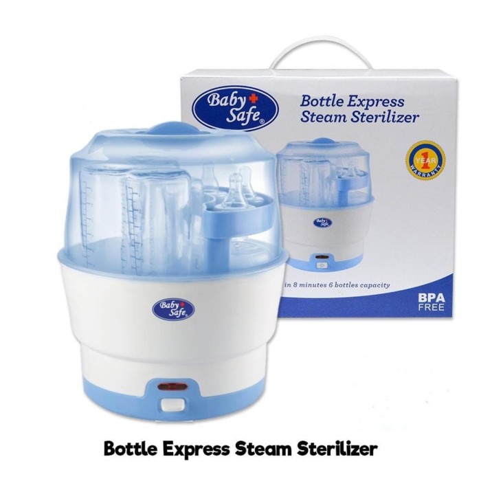 BABY SAFE STERILIZER EXPRESS 6 BOTTLE / LB317- STERIL BOTOL