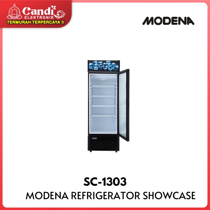 MODENA Kulkas Showcase 300 Liter SC-1303