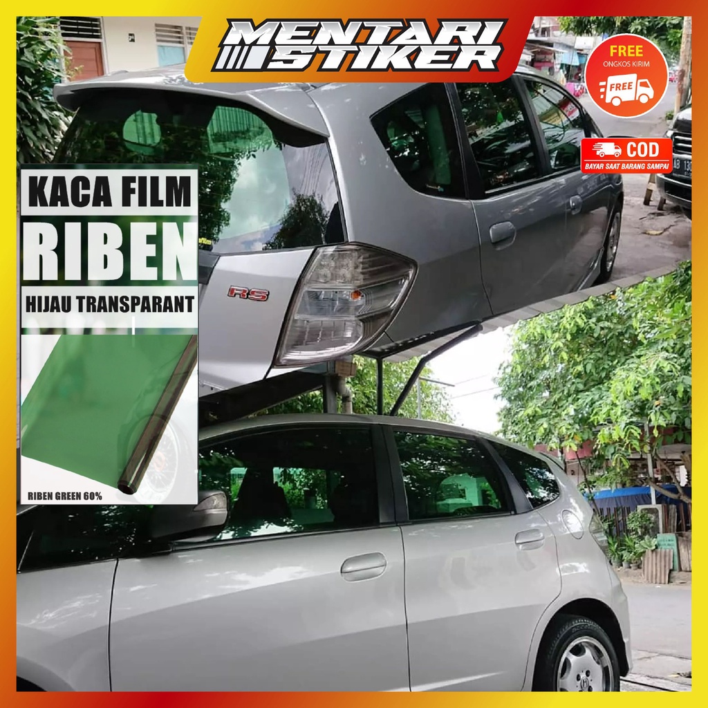 KACA FILM MOBIL/KACA FILM RIBEN HIJAU PREMIUM UV ANTI GORES/KACA FILM MOBIL