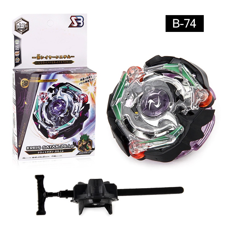 Mainan Gasing Beyblade Burst Starter Fusion B-73 B-74 B-92 B-97 Bahan Alloy Untuk Anak