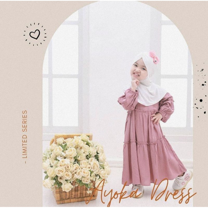 ❤️1-5 Tahun❤️ DRESS AYOKA by BeeKids