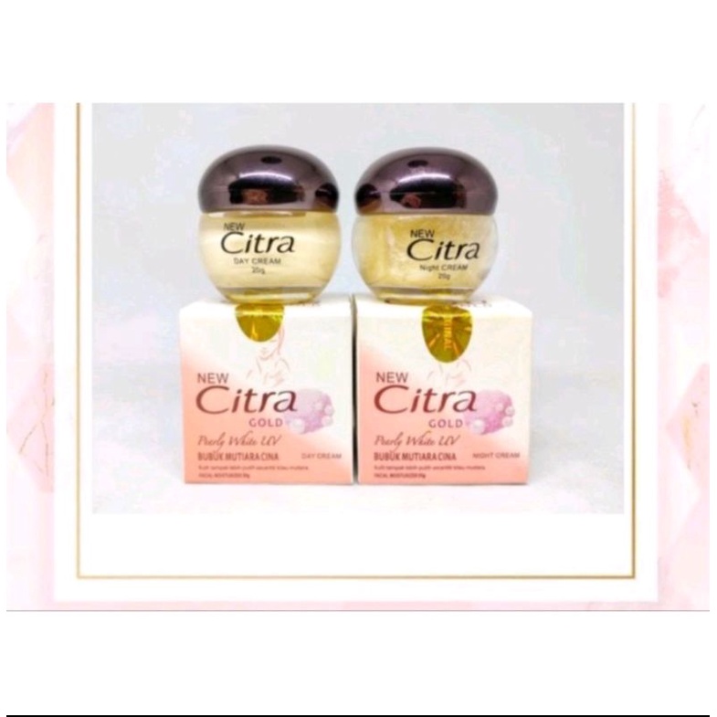 Citra gold cream siang dan malam