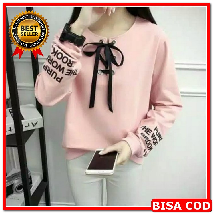 Atasan Baju Blouse Wanita Blus Korea Lengan  Dalmy Serut Crop Top MA344  Korea Atasan Cewek Lengan
