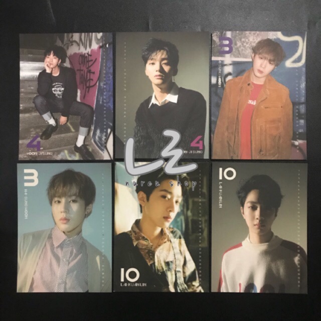 WANNA ONE - 1-1=0 NOTHING WITHOUT YOU (Calendar Card: Jisung Sungwoon Guanlin)