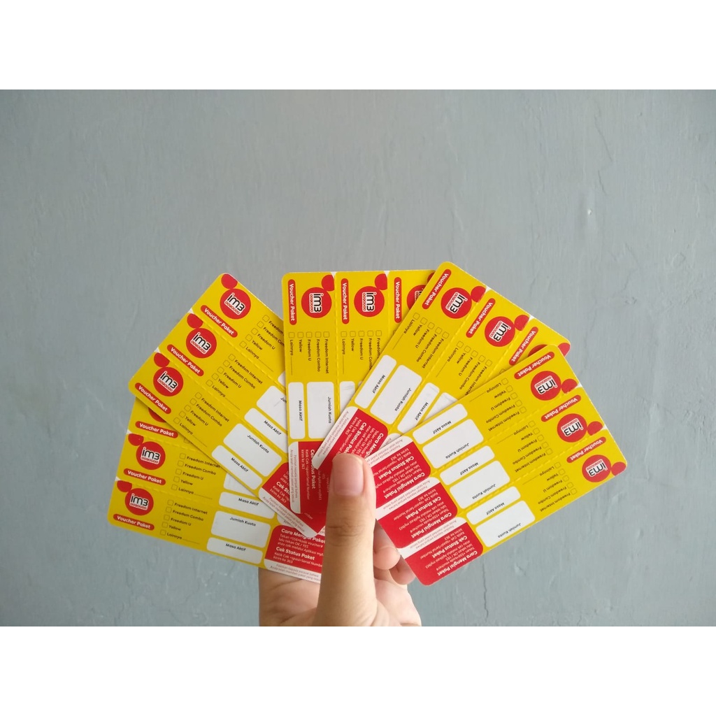 VOUCHER INDOSAT 7GB 7HARI