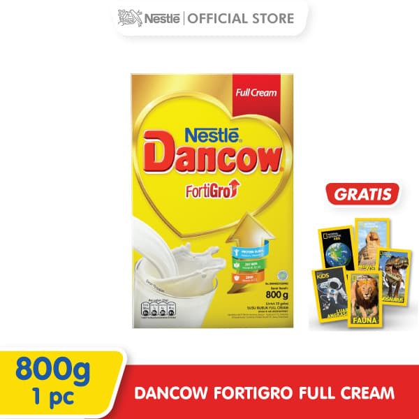 

PROMO DANCOW FORTIGRO SUSU BUBUK FULL CREAM BOX 800G GRATIS BUKU SERI NG KID TERMURAH