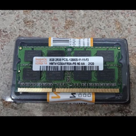 SODIMM DDR3L 8GB HYNIX PC 12.800 / 1600 MHZ ( RAM LAPTOP )