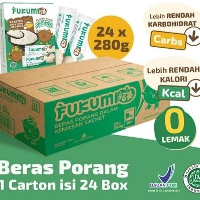 

Fukumi Beras Porang 1 dus isi 24 box (1 box isi 24 sachet)