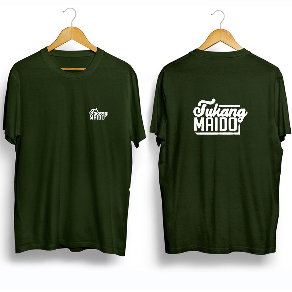 KAOS TUKANG MAIDO MENCELA KARENA TIDAK PERCAYA PERBUATAN HASIL TM TUKANG MAIDO + BELAKANG