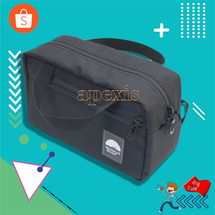 Tas Tangan Pria Handbag Jinjing Pegang Pestaa Kulit Clutch Cowok Hand Bag Bawa Travel Pou